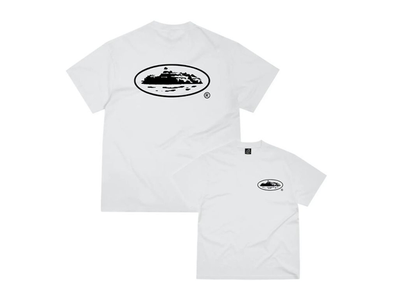 Corteiz OG Island T-Shirt - Black/White