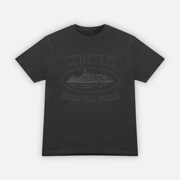 Corteiz Alcatraz T-Shirt - Triple Black