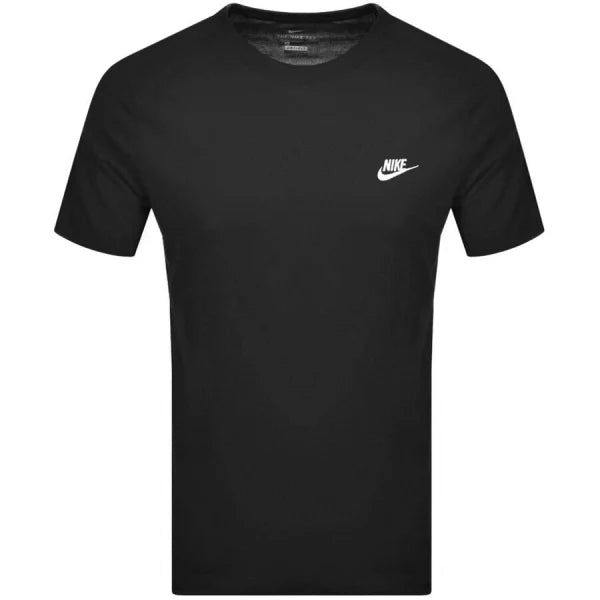 Nike Crew Neck Club T-Shirt - Black