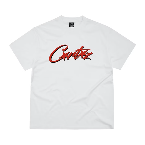 Corteiz OG Allstarz T-Shirt White/Black/Red